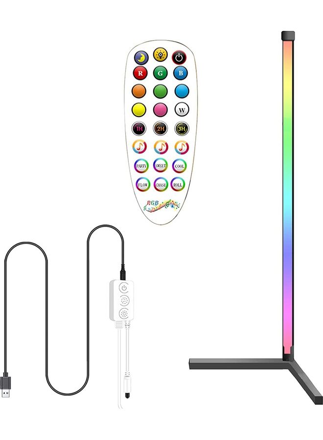 شو وو مصباح زاوية بضوء LED مع جهاز تحكم عن بعد متعدد الألوان - Image 1