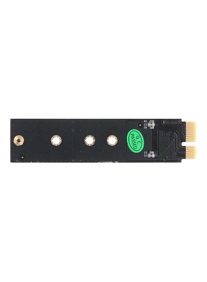 Generic PCI-E to NVME M.2 Adapter Card with Heat Sink and Thernal Black  - Image 4