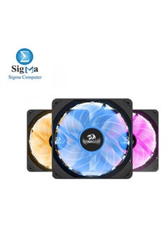 GC-F006 RGB PC Cooling Fan CPU Cooler and Radiators, Pack of 3,120mm