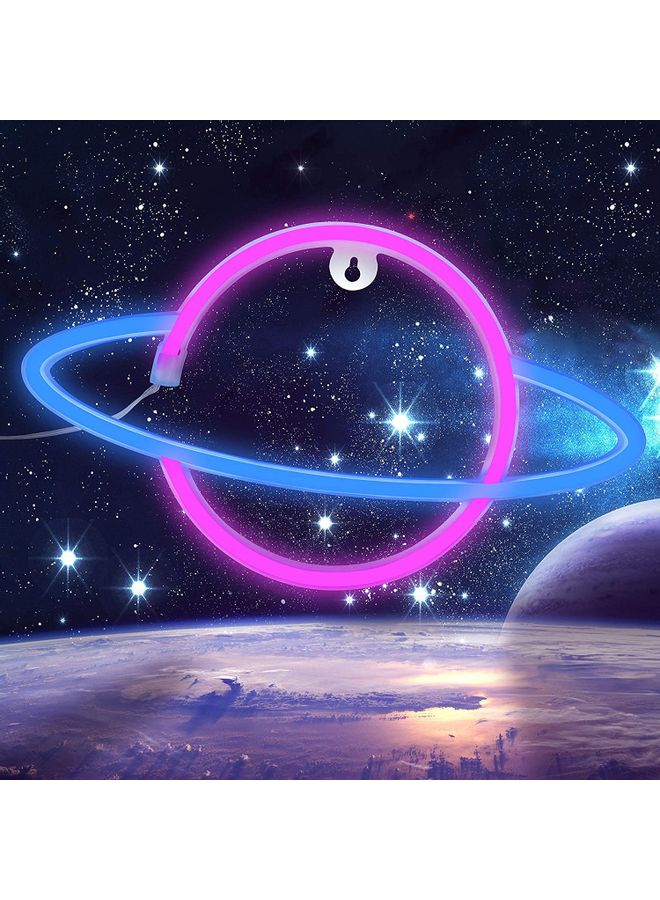 XiuWoo Planet Neon Signs Light  for Wall Decoration Multicolour  - Image 1