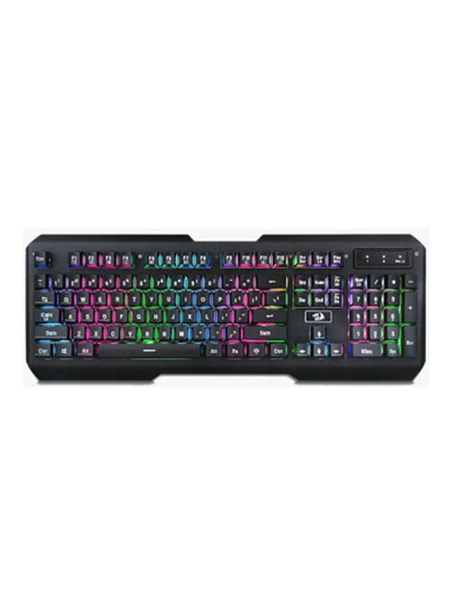 REDRAGON Centaur 7-Color Rainbow Backlit Full- Size Gaming Keyboard With Numeric Keypad - Image 1