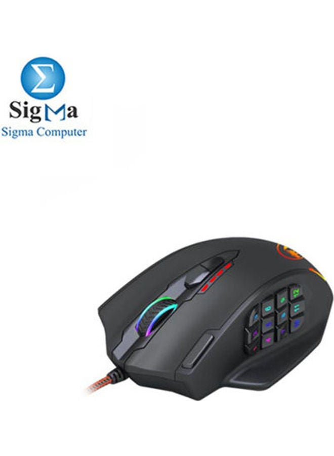 REDRAGON - Impact Mmo Gaming Mouse Up To 12 400 Dpi High Precision - Image 1
