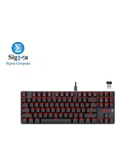 Wired Wireless Mechanical Gaming Keyboard Led Backlit Compact Cherry Equivalent Switches