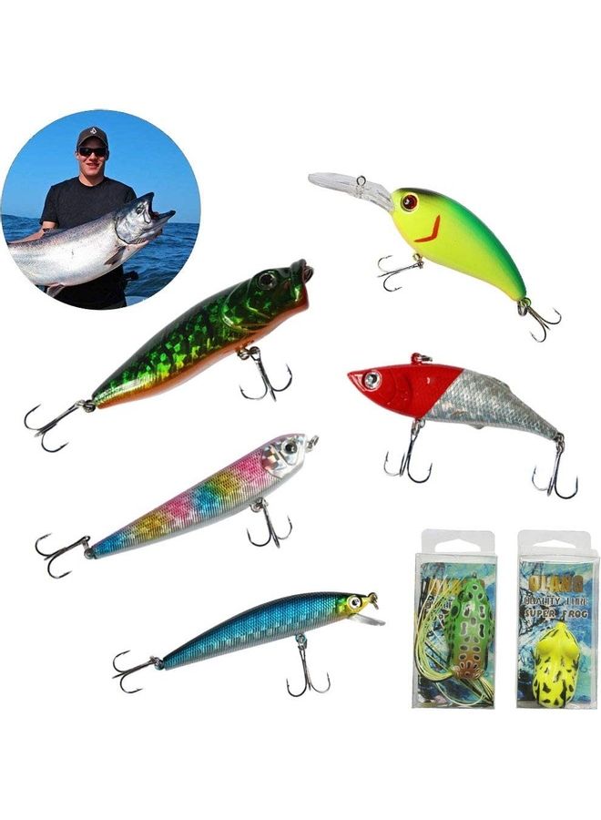 XiuWoo 273-Piece Fishing Lure Kit with Tackle Box  - Image 4