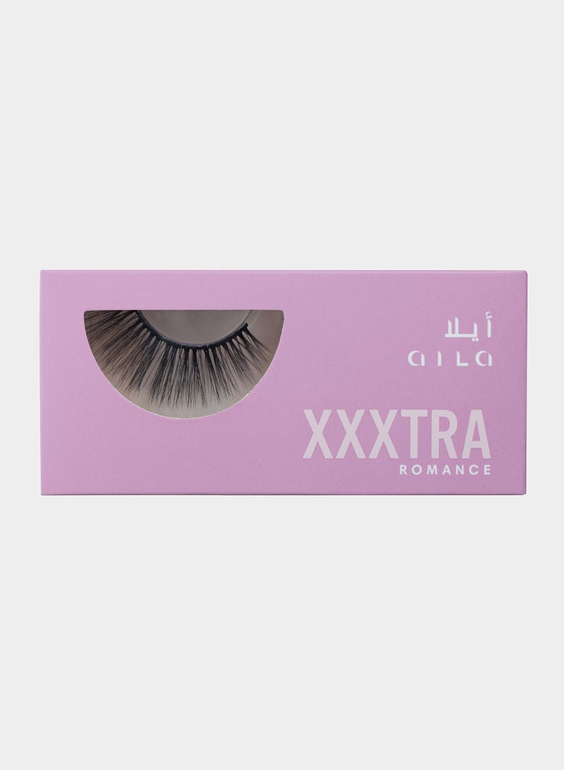 Aila XXXTRA Romance False Eyelashes Length Black - Image 2