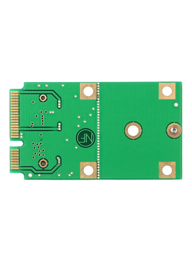 Generic - M.2 NGFF to MSATA SSD Adapter Card Green/Black - Image 1