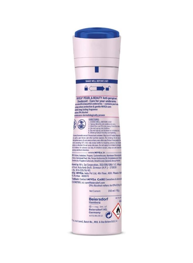 Nivea 48 Hour Pearl And Beauty Deodrant 150ml - Image 2