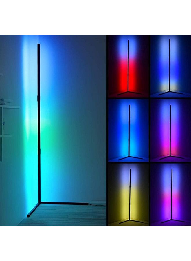 XiuWoo - Remote Control LED Light Corner Lamp ABS 20 Watt ABS Multicolour 132cm - Image 1