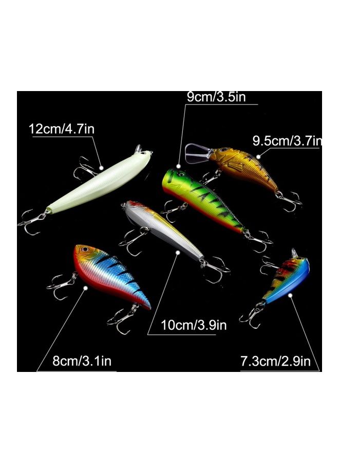 XiuWoo 123-Piece Fishing Lure Sea Bass Set  - Image 3