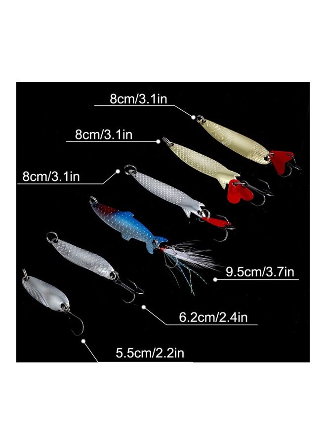 XiuWoo 123-Piece Fishing Lure Sea Bass Set  - Image 4