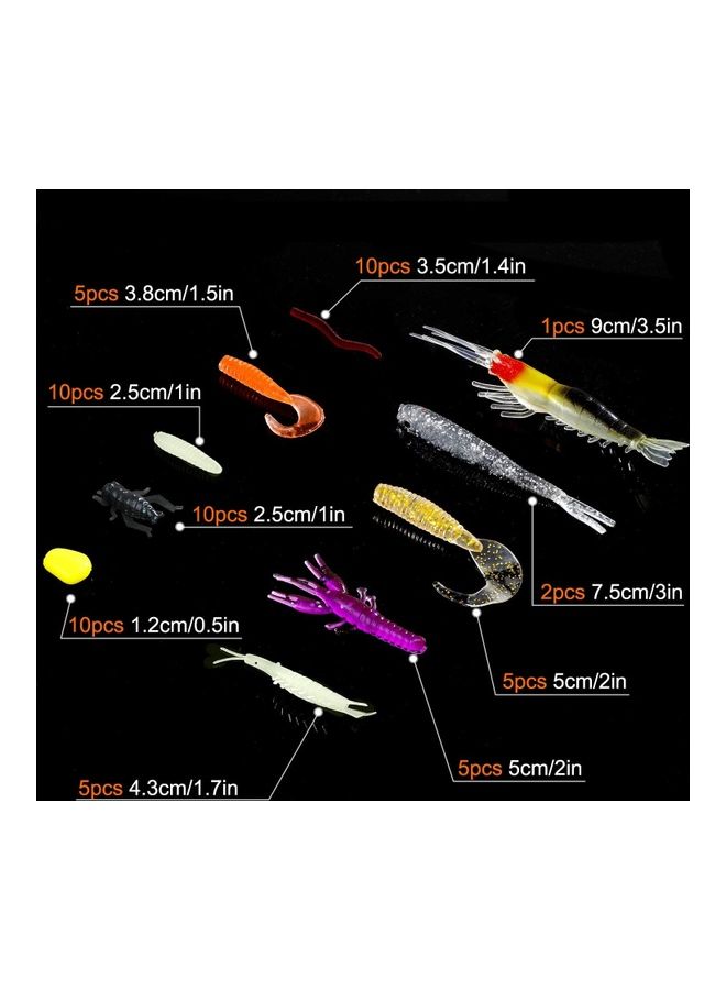 XiuWoo 123-Piece Fishing Lure Sea Bass Set  - Image 5