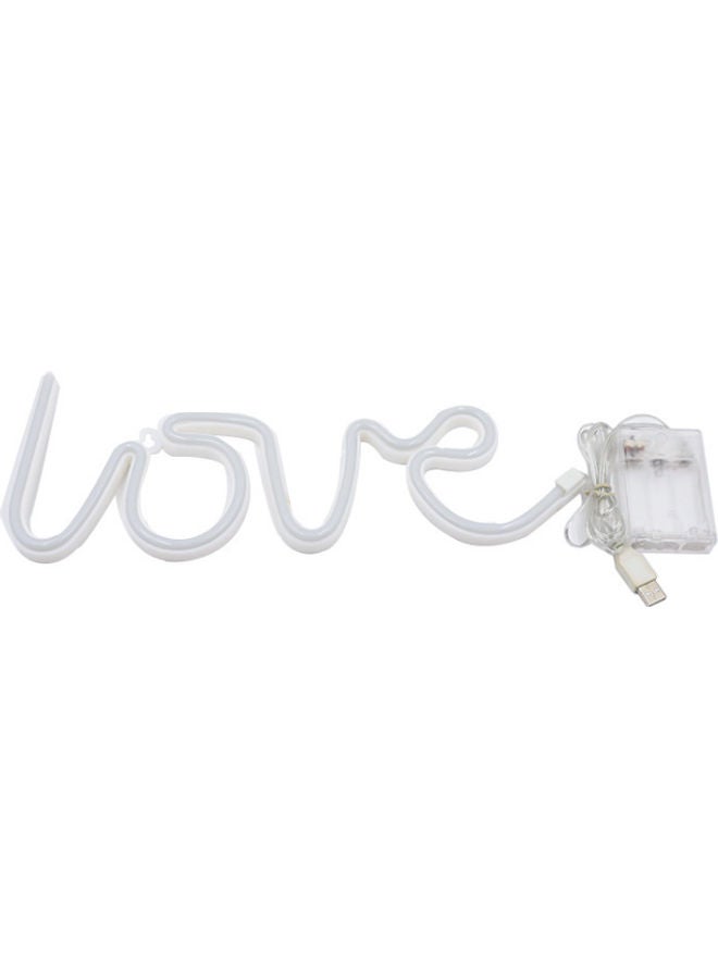 Neon Led Love Sign Shaped Wall Decor Light Pink  - Image 3