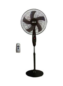 Stand Fan with Remote Control Ak-18R Black