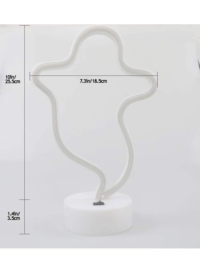 XiuWoo Planet Neon Signs Lights with Stand with Stand blue  - Image 3