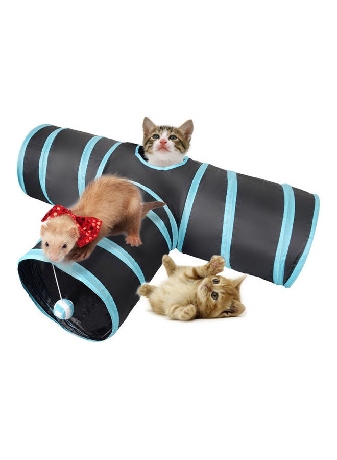 Kn Household Training Passageway Tunnel For Pet Black/Blue  - Image 1