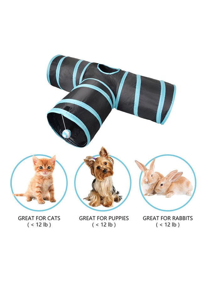 Kn Household Training Passageway Tunnel For Pet Black/Blue  - Image 5