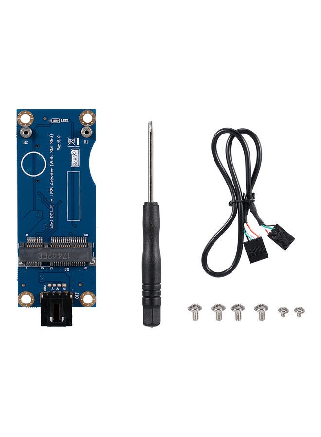 Generic WWAN Test Converter Adapter Mini PCI-E to USB Multicolour  - Image 5