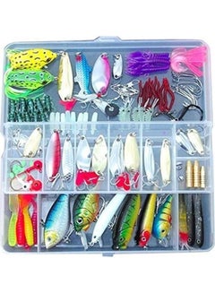 100-Piece Fishing Lure Spinners Plug Spoons Soft Bait - v1622039724/N47675117A_1