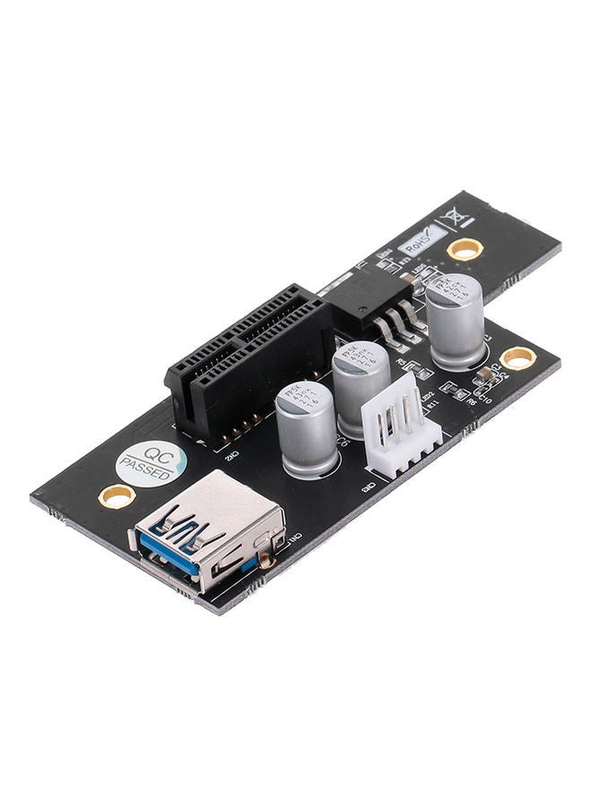 Generic PCI-E 1X to 1x/4x/8x/16x Extension Card Adapter Card Black/Silver  - Image 5