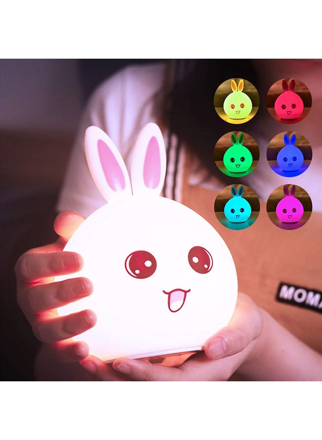 XiuWoo Touch Sensor Control Bear Night Light White - Image 4