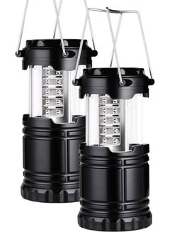 XiuWoo 2-Piece Portable LED Camping Lantern Warm White  - Image 1
