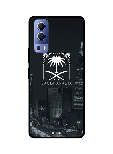 Protective Case Cover For Vivo Y72 Black/White