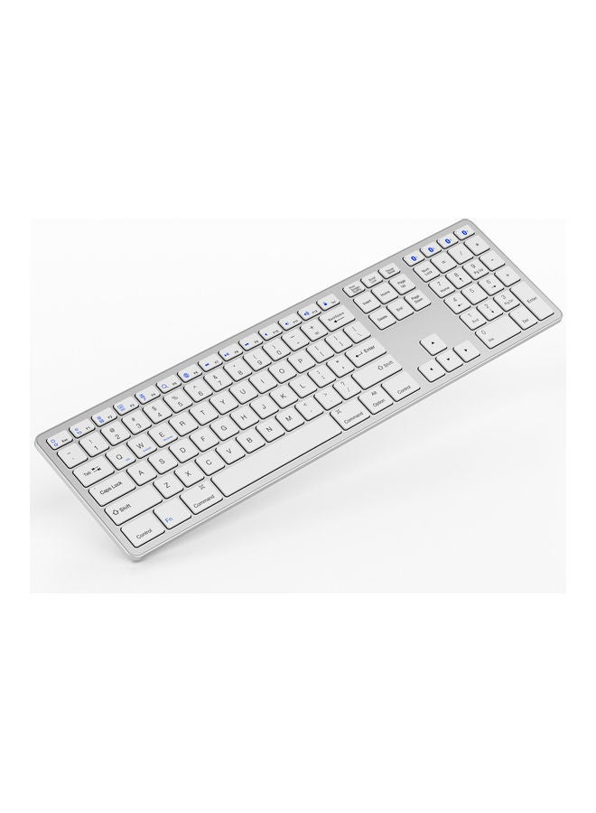 Multi-Paired BT Keyboard Silver - Image 2