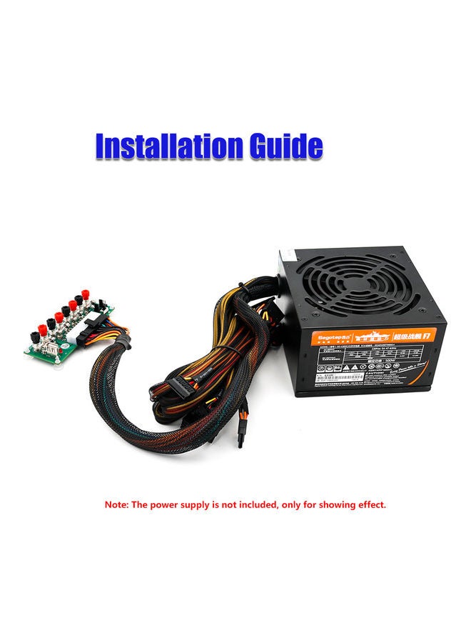 Generic 20/24 Pins ATX Desktop PC Power Breakout Adapter Multicolour  - Image 3