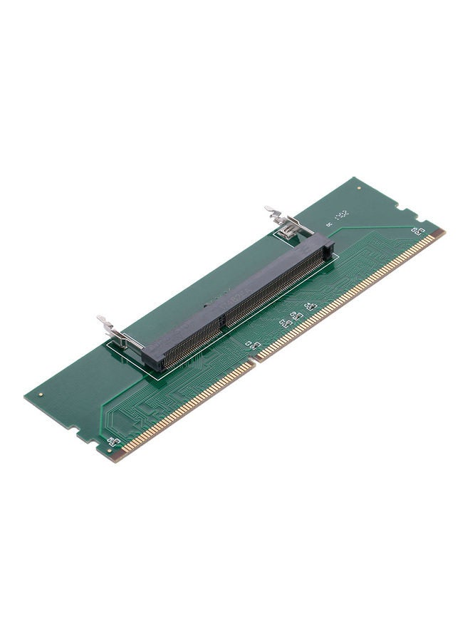 Generic DDR3 Laptop to Desktop DDR3 Memory RAM Connector Adapter Card Green/Black  - Image 4