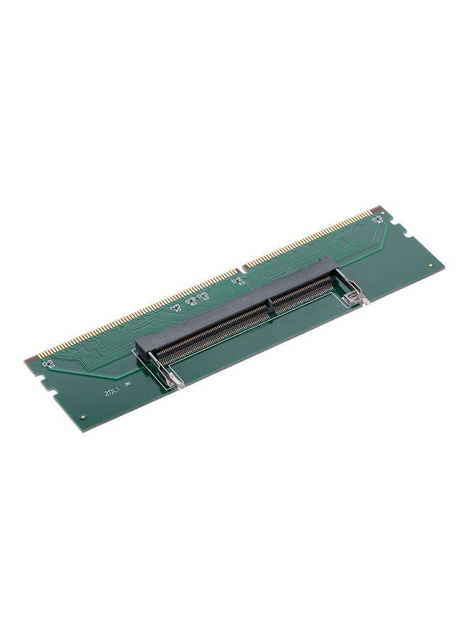 Generic DDR3 Laptop to Desktop DDR3 Memory RAM Connector Adapter Card Green/Black  - Image 5
