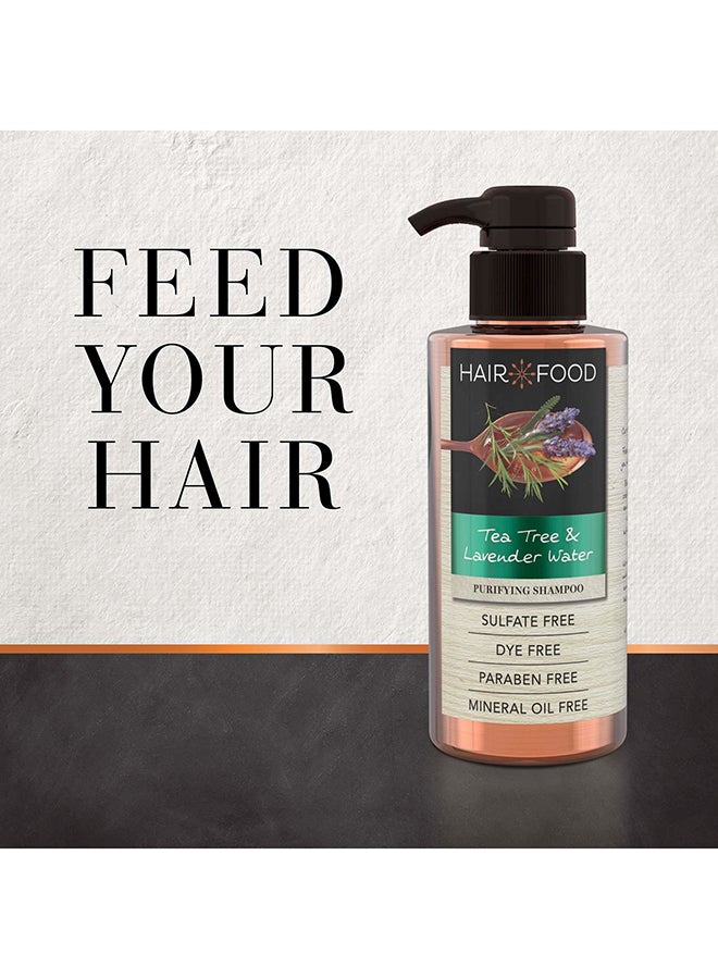 Sulfate Free Shampoo, Dye Free Purifying Treatment With Tea Tree And Lavender Water 300ml