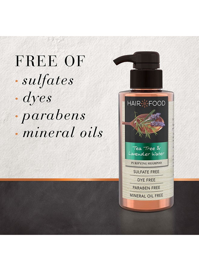 Sulfate Free Shampoo, Dye Free Purifying Treatment With Tea Tree And Lavender Water 300ml