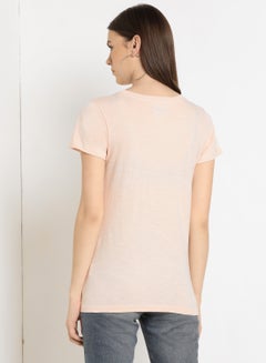 ABOF Beach Days San Diago 1982 Graphic Printed Round Neck T-Shirt Pink  - Image 2
