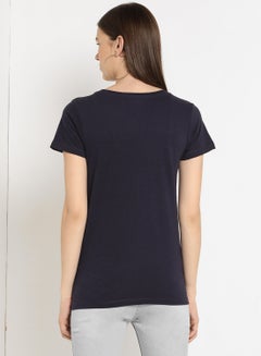 ABOF Big City Life Printed Round Neck T-Shirt Eclipse  - Image 2