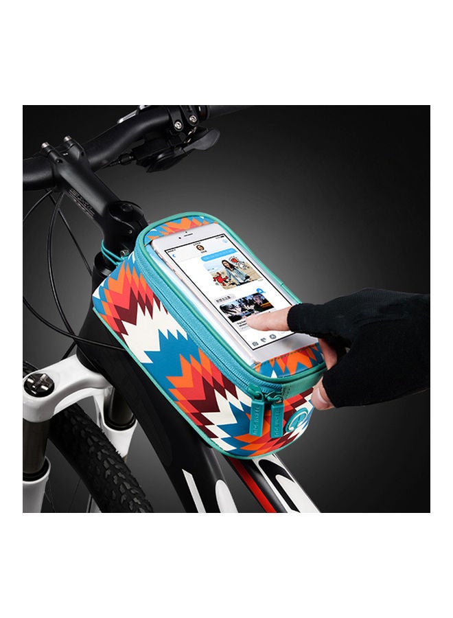 Generic Waterproof Touch Front Frame Tube Bicycle Pouch 16x5x9cm  - Image 2