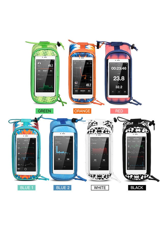Generic Waterproof Touch Front Frame Tube Bicycle Pouch 16x5x9cm  - Image 5