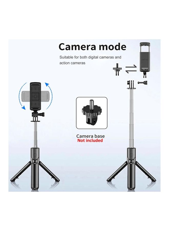 Generic - S03 Tripod BT Selfie Stick with Wireless Remote Multicolour - Image 1