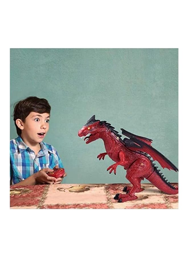 Remote Control Electronic Dinosaur with Lights and Sounds Toy  - Image 3