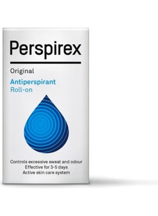 Perspirex Original Antiperspirant Roll On White/Blue 20ml 