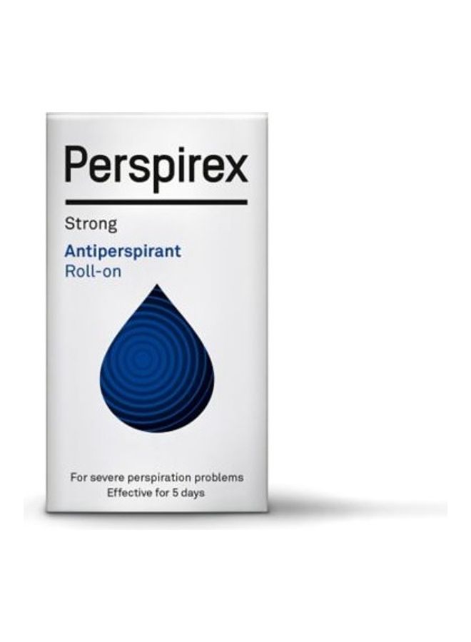 Perspirex - Strong Antiperspirant Roll On White/Blue 20ml - Image 1