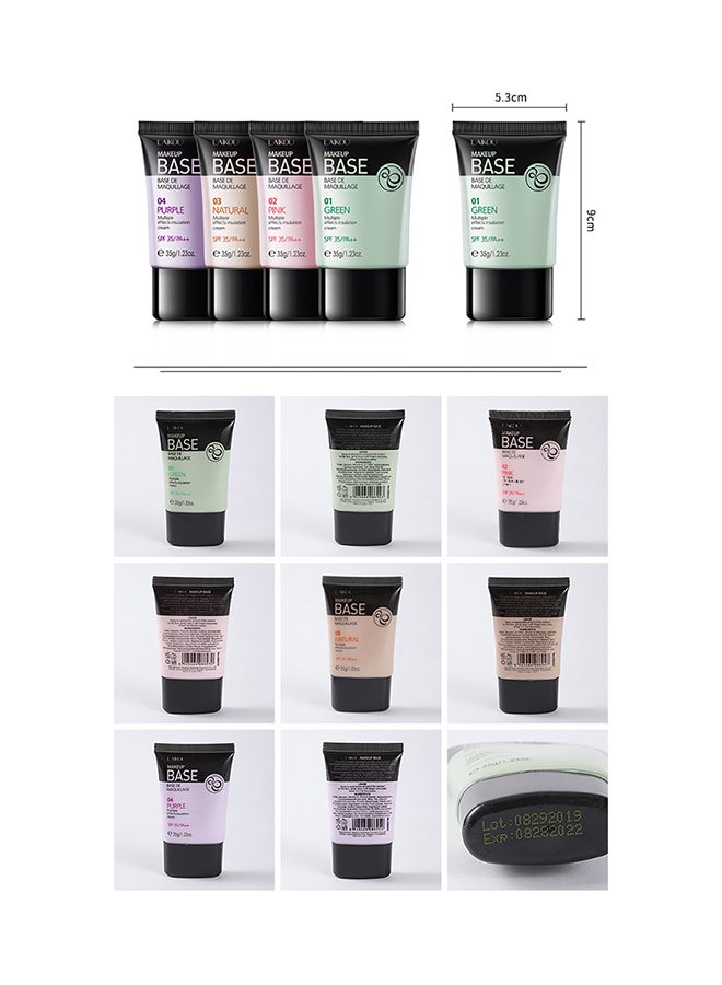 4-Piece Makeup Base Set Multicolour
