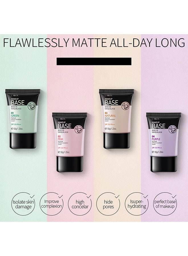4-Piece Makeup Base Set Multicolour