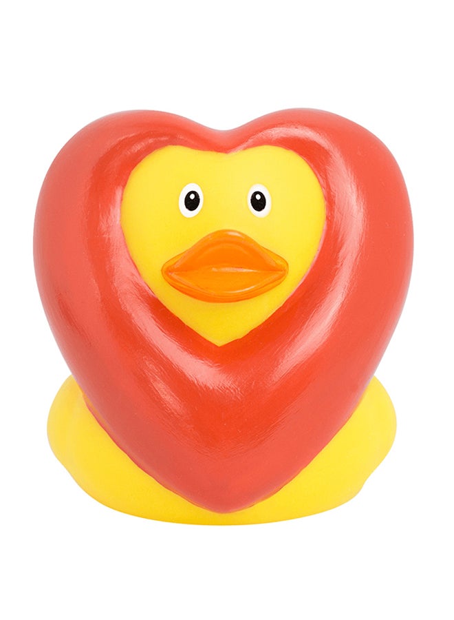 Heart Design Duck Bath Toy 8.5x8.5x7.5cm - v1622094219/N47557866A_1