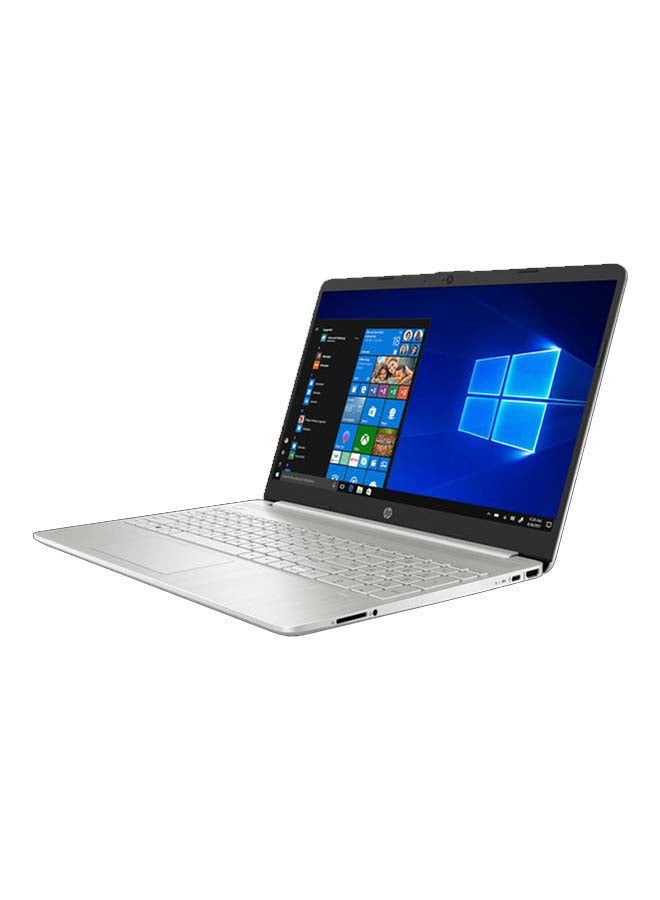HP 15-DY2035MS Touchscreen (Upgraded Version) Laptop With 15.6-Inch HD Display, Core i3-1115G4 Processer/8GB RAM/128GB SSD/Intel UHD Graphics English/Arabic Natural Silver - Image 4