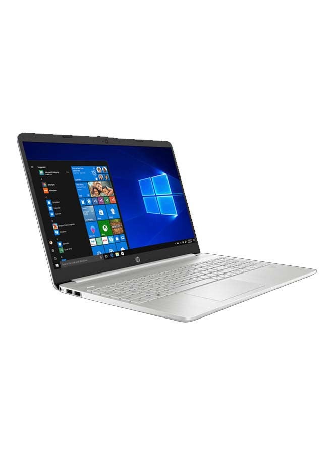 HP 15-DY2035MS Touchscreen (Upgraded Version) Laptop With 15.6-Inch HD Display, Core i3-1115G4 Processer/8GB RAM/128GB SSD/Intel UHD Graphics English/Arabic Natural Silver - Image 5