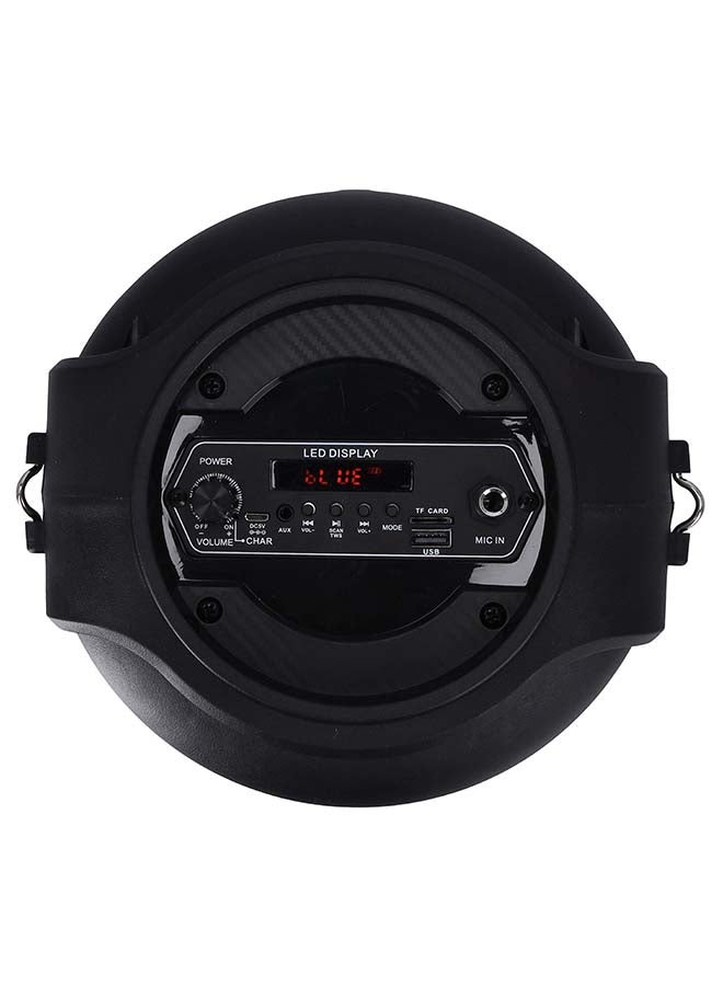 GEEPAS Rechargeable Portable Speaker With 1800 mAh Huge Battery GMS11186 Black  - Image 4
