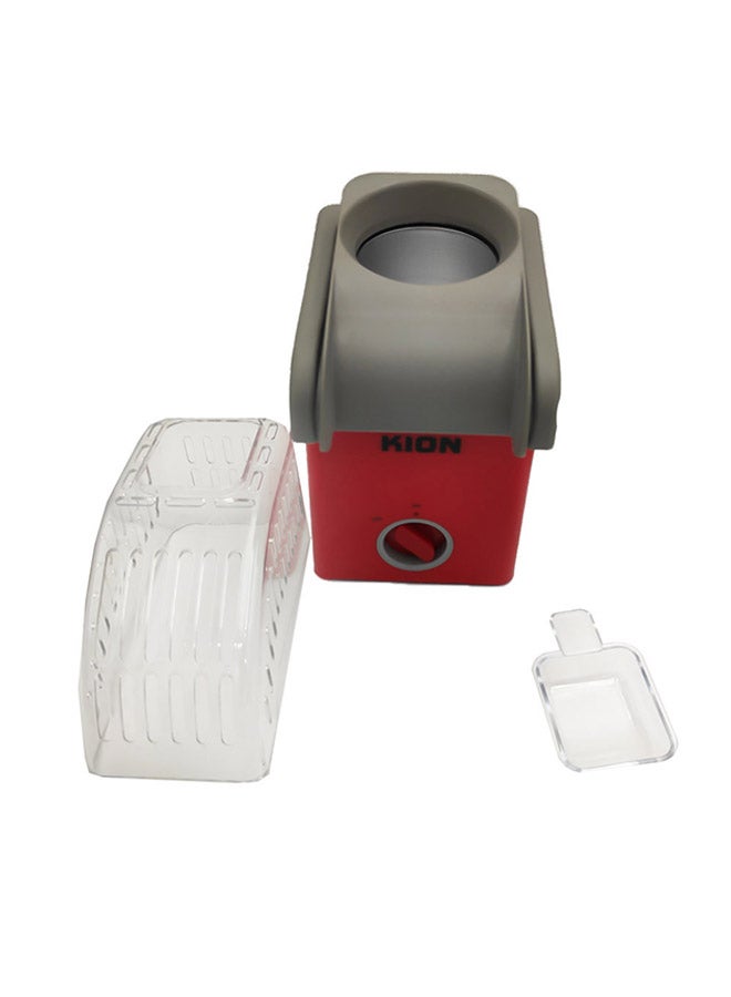 كيون ماكينة صنع الفشار سعة 60 جم بقدرة 1100 وات 1100.0 W KHR/6002 أحمر - Image 3