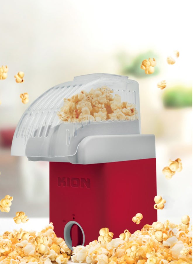 كيون ماكينة صنع الفشار سعة 60 جم بقدرة 1100 وات 1100.0 W KHR/6002 أحمر - Image 4