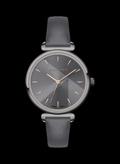 Women's Analog Wrist Watch with Leather Strap
