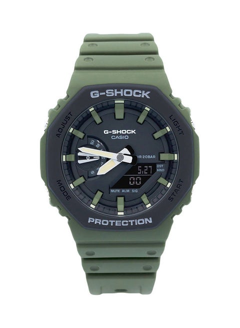 Men's Analog-Digital Wrist Watch with Resin Strap